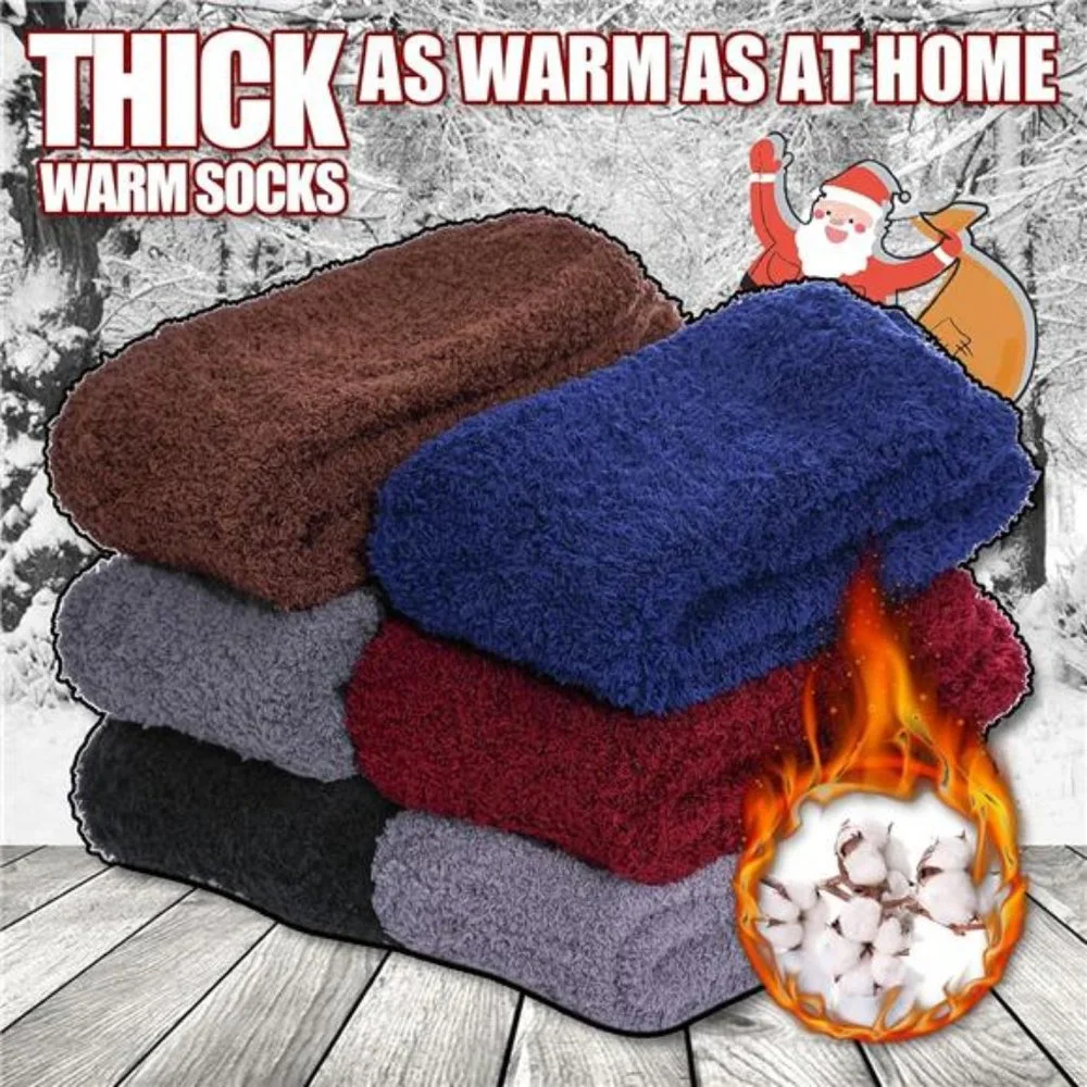 Women's Fuzzy Socks Animal Soft Warm Cute Microfiber Cozy Fluffy Winter Socks